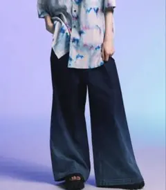 メゾンスペシャル　ワイドバギーデニムのサムネイル