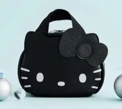 HELLO KITTY × BRILMY ズボラに優しいコスメポーチ BLACKのサムネイル