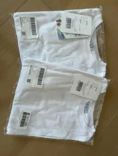 クラシカルエルフ　サイドスリットビッグシルエット　白Tシャツ　２枚セット　140のサムネイル