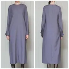 【美品】定価3万 Hユナイテッドアローズ　くすみカラー　ロングワンピース