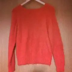 【murasame様専用】新品 同様 KBF 赤 シャギーニット ♡