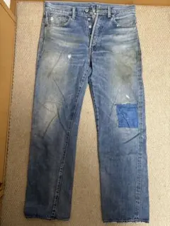 赤耳 ビッグE LEVI’S501XX 55年復刻 W34 デニム