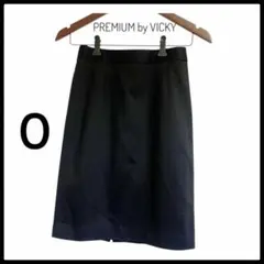 【美品】PREMIUM by VICKY フレアスカート ブラック 0サイズ