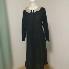 Kazumiさんxサマンサモスモスコラボ フリルカラーワンピ S 新品同様