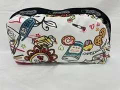 【美品】レスポートサック LeSportsac 小物入れ ポーチ