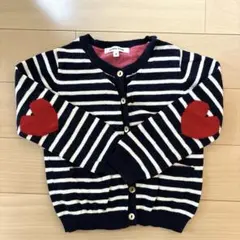 GLOBAL WORK グローバルワーク　キッズ　カーディガン　ボーダー