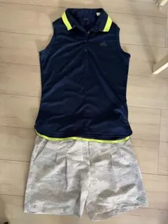 adidas ゴルフウェア　レディースL 春夏上下
