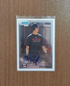 MLB 直筆サインカード　Max Kepler Bowman