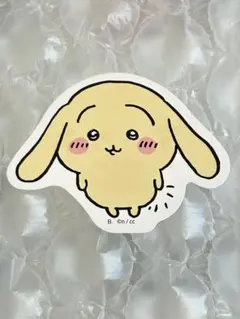 うさぎ　垂れ耳　神　ダイカット　ステッカー
