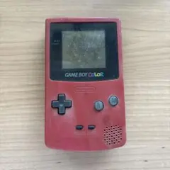 Nintendo ゲームボーイカラー 本体 レッド ジャンク - メルカリ
