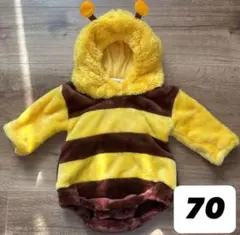 【美品】CROISSANCE BEBE 蜂　ロンパース