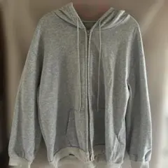 レディースパーカー グレー SHEIN