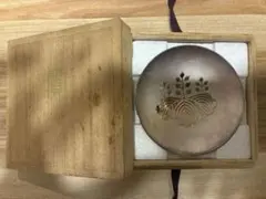 純銀 銀盃 桐箱 造幣局製 刻印 SILVER 五七桐 消防庁長官賞 重量47g