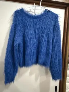 INGNI 青　Mサイズ　トレーナー　短丈