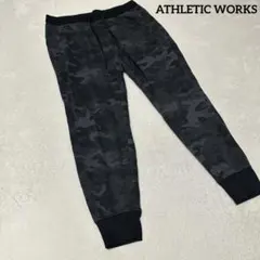 ATHLETIC WORKS カモフラージュ ジョガーパンツ M