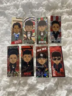 数原龍友 千社札セット