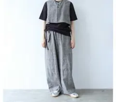 KICHUL インディゴ バギー バルーン デニム リジット - メルカリ