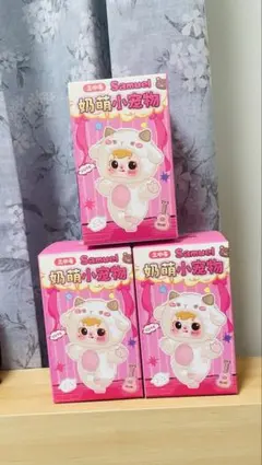 Samuelサミュエル動物キャラクターブランドボックス3ピースセット