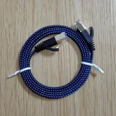 LANケーブル CAT6A 1m フラット