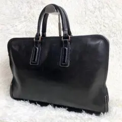 土屋鞄 ウルバーノ　シティトート ビジネスバッグ　ブリーフケース　ブラックのサムネイル