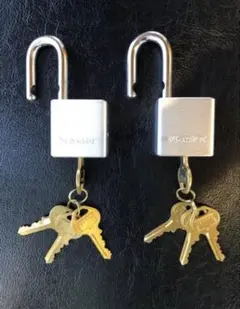 パシフィックファニチャーサービス　Master Lock社　南京錠　2個セット