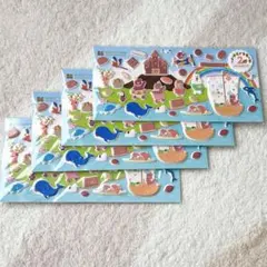 【新品未開封】ロイズカカオ & チョコレートタウン 2周年記念シール　4枚セット