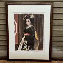 小磯良平☆舞妓☆絵画❈限定複写500部No.47 - メルカリ
