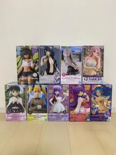 グリッターグラマラス 美少女プライズフィギュアまとめ売り9体