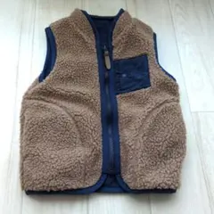 ボアジップアップベスト リバーシブル