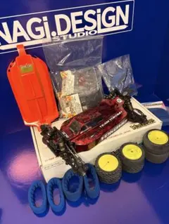 ヨコモ YZ-4 SF2？ 4WDバギー 未塗装ボディ/新品ホイール/パーツ付