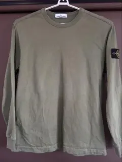 STONE ISLAND オリーブグリーン 長袖カットソー XLのサムネイル