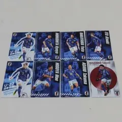 カルビーサッカー日本代表　カード8枚セット