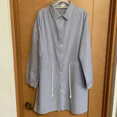 値下げ！！HUSHUSH ストライプ シャツワンピース サイズ3