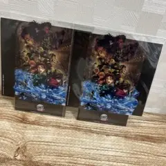 鬼滅の刃 映画入場特典クリアスタンド 2枚セット