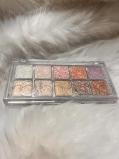 rom&nd アイシャドウパレット 10色 ラメオンリー