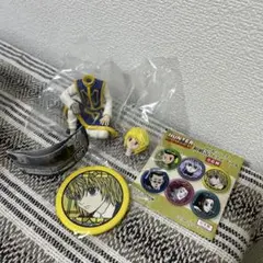 HUNTER×HUNTERすわらせ隊りある2クラピカ+和紙缶バッジ クラピカ
