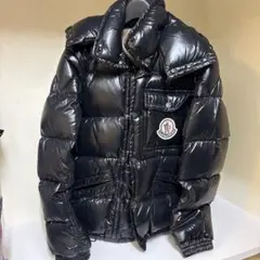 補修あり MONCLER モンクレール k2 ダウンジャケット ブラック - メルカリ