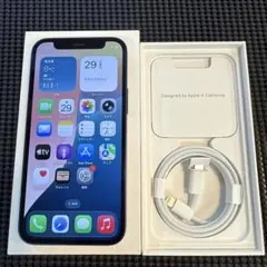 iPhone 12 mini ブルー 64GB 付属品完備 バッテリー新品交換済