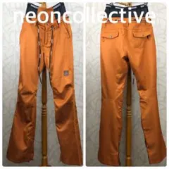 neoncollective ネオンコレクティブ　スノーボードパンツ オレンジ