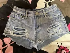 【ダメージデニム】ショートパンツ【売り切りSALE】