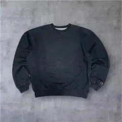 00s Champion ダークグレー クルーネック トレーナー
