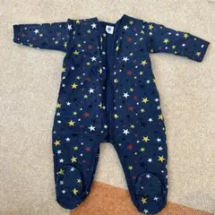 Petit Bateau 星柄ロンパース 74cm