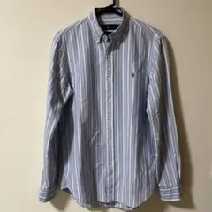 Ralph Lauren ストライプ ボタンダウンシャツ M 〜Lサイズ相当のサムネイル