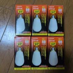 未使用 東芝 ネオボールZ 電球形蛍光灯 6個セット - メルカリ