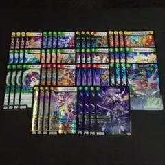 デュエマ デッキパーツ 邪神VS時皇 テクノサムライ14種各4枚