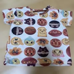 アンパンマン パン柄ドライTシャツ 90