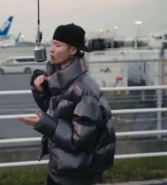 entire studios ガンメタル　ダウンジャケット　watson 着用