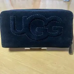 UGG ブラック スエード 長財布