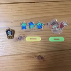 トイ・ストーリー アクリルスタンド＆ピンバッジ