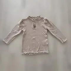 tete a tete ベージュ くま長袖カットソー 95